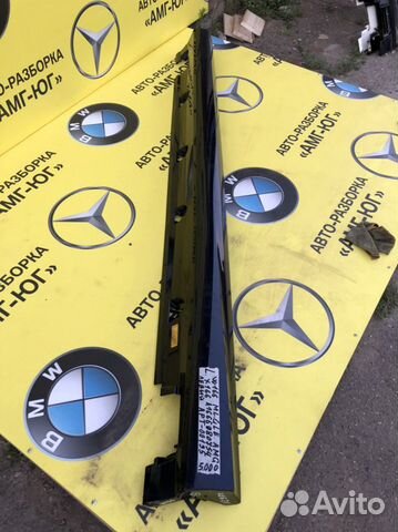 Мерседес W166 X166 AMG ML GLE Накладка порога L