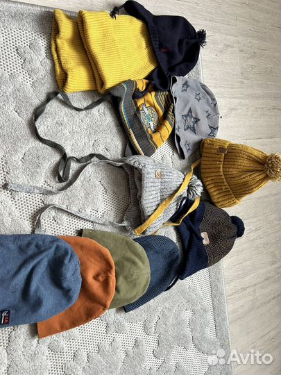 Шапки детские для мальчиков