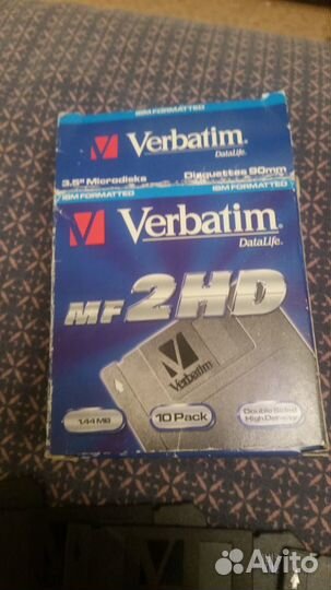 Дискета 1,44 Mb Verbatim для Floppy