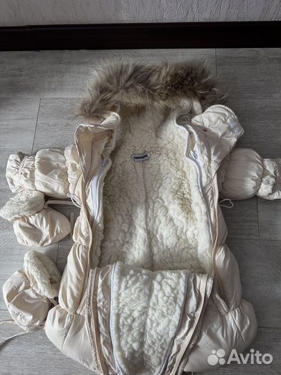 Зимний комбинезон 74 для девочки