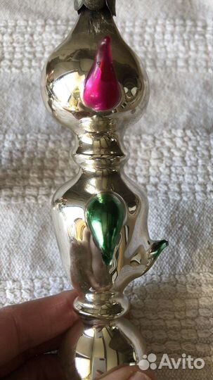 Елочные игрушки СССР самовар