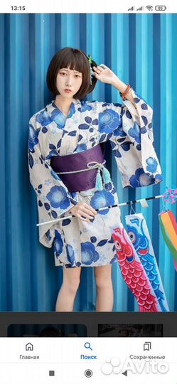 Халат кимоно женский