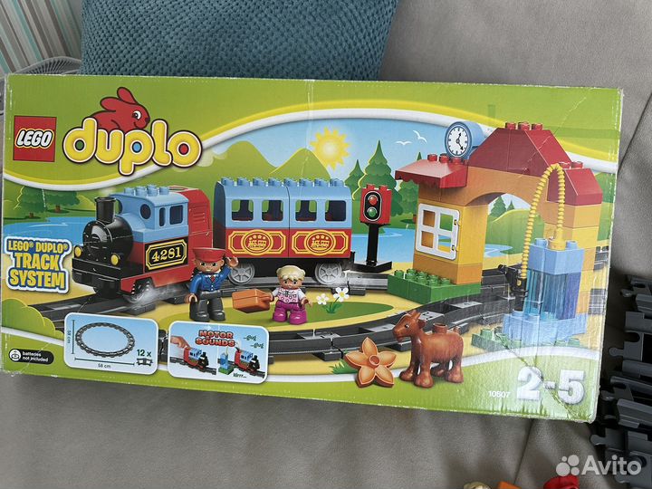 Конструктор Lego duplo железная дорога