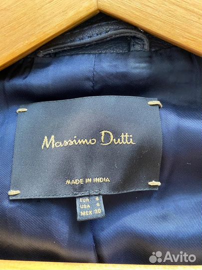 Косуха кожа наппа Massimo Dutti