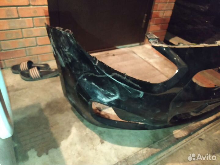 Бампер hyundai solaris