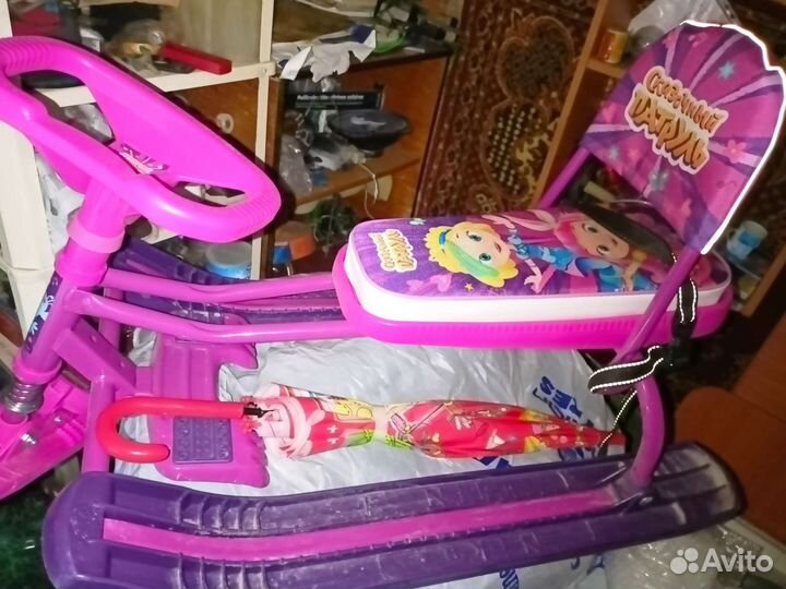 Детский снегоход бу