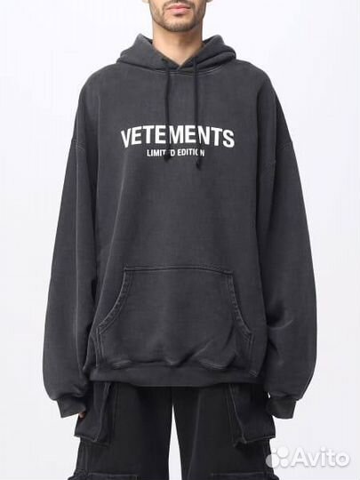 Худи - Vetements - limited edition - Оверсайз