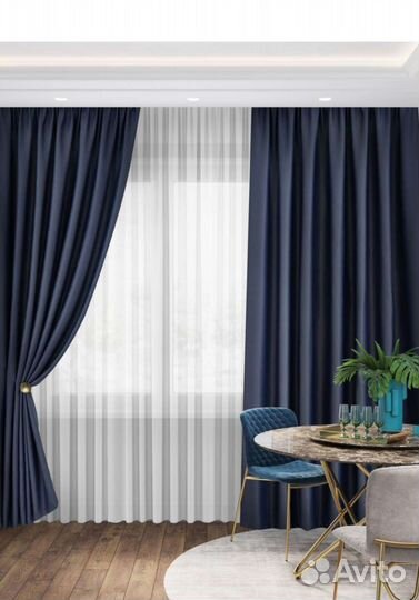 Шторы блэкаут, soft