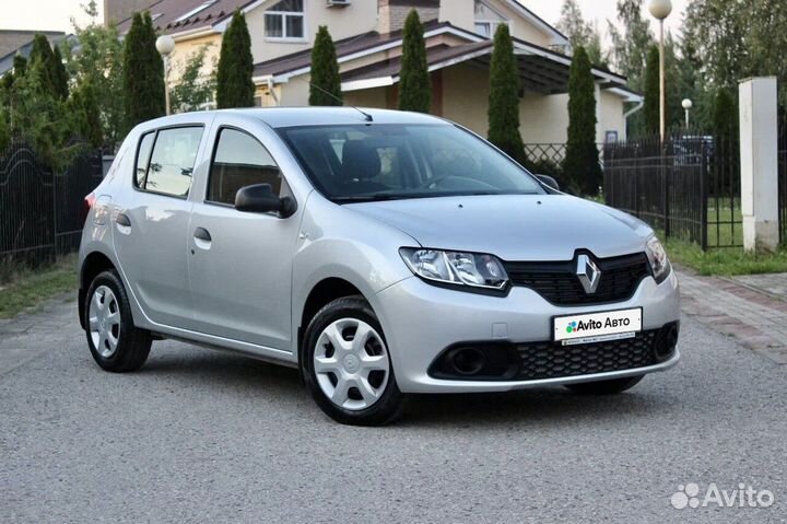 Renault Sandero 1.6 МТ, 2016, 10 000 км