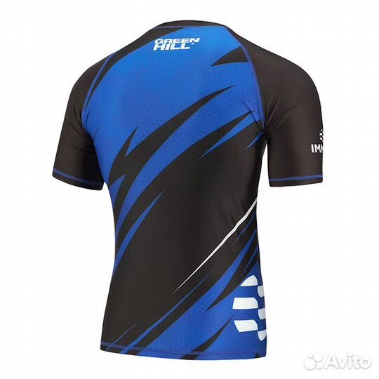 Рашгард мма GH immaf approved синий (M)