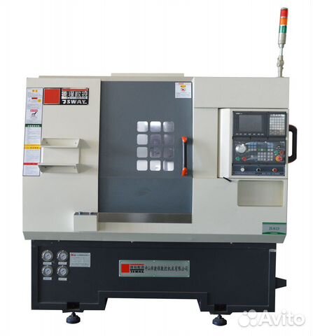 Токарный станок на наклонной станине с чпу B8D