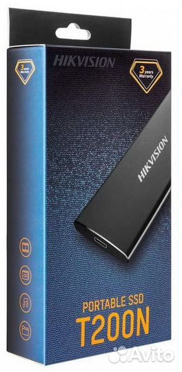 Внешний жёсткий диск (SSD) Hikvision HS-essd-T200N 128G