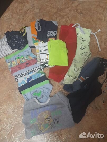 Пакет детских вещей для мальчика 92-98