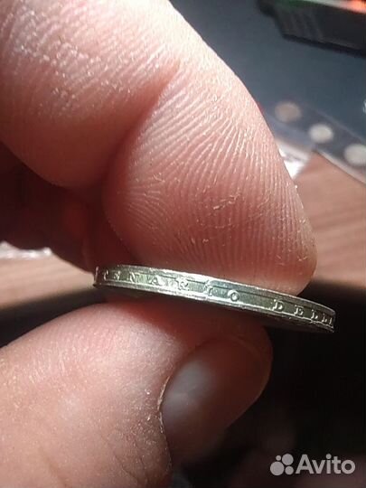 Монета Италия 1965г. серебро