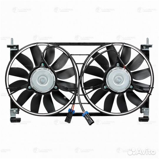 Электровентилятор охлаждения 4x4 FL (19) (2 вент.) (с кожухом)