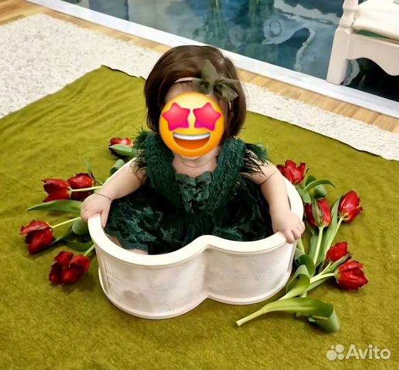 Платье боди для девочки 74 80