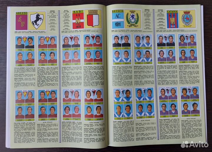 Panini Calciatori Кальчатори 1971-72