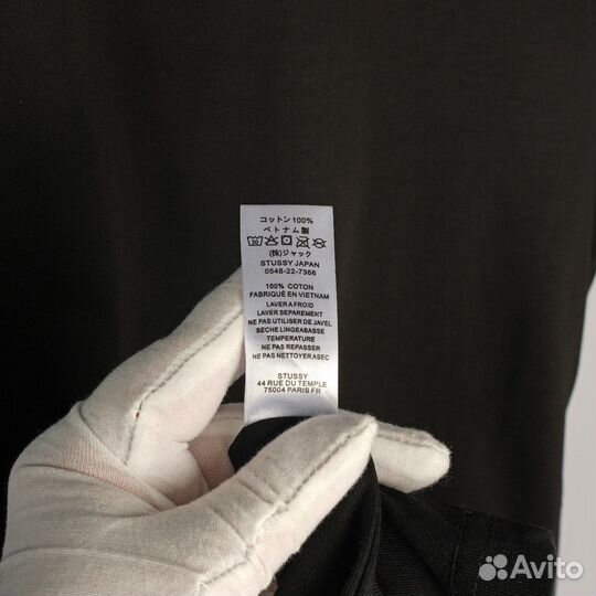 Футболка stussy черная