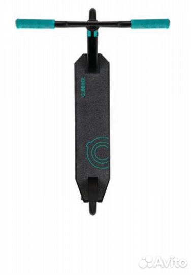 Самокат globber GS 720, черный/зеленый (624-009)