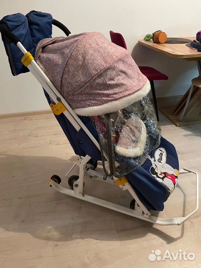 Коляска санки