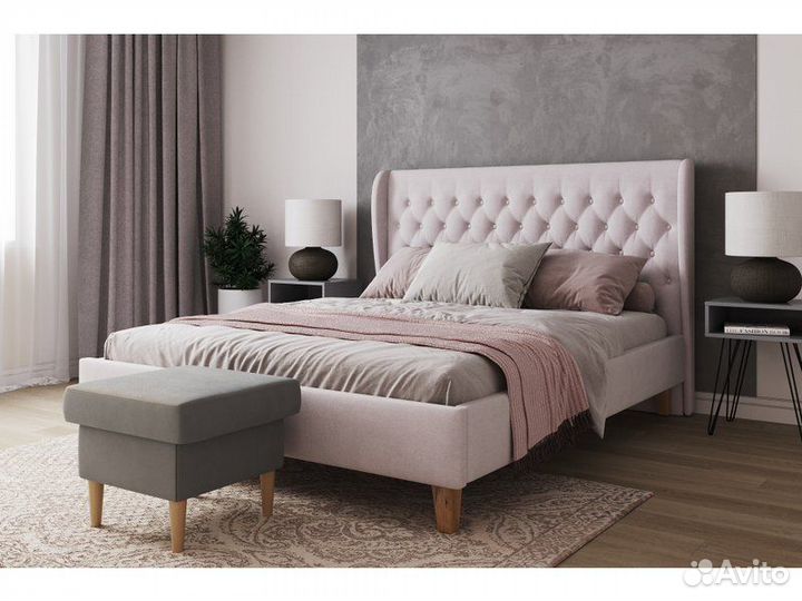 Тумба прикроватная Ивейн-4 Iron Open Grey