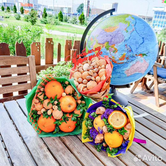 Вкусный съедобный букет учителю на 1 сентября