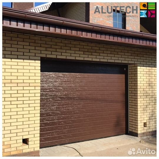 Гаражные ворота alutech