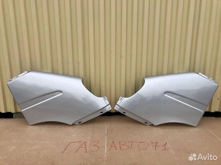 Крылья на Газель пластиковые цвет Буран