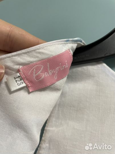 Детское нарядное платье 128