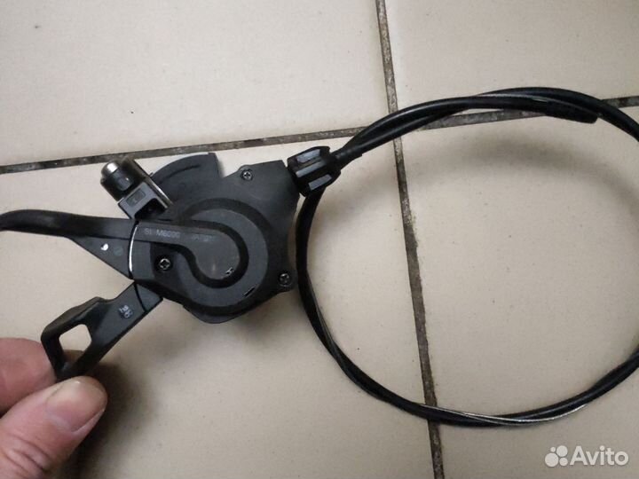 Монетка и передний переключатель shimano deore