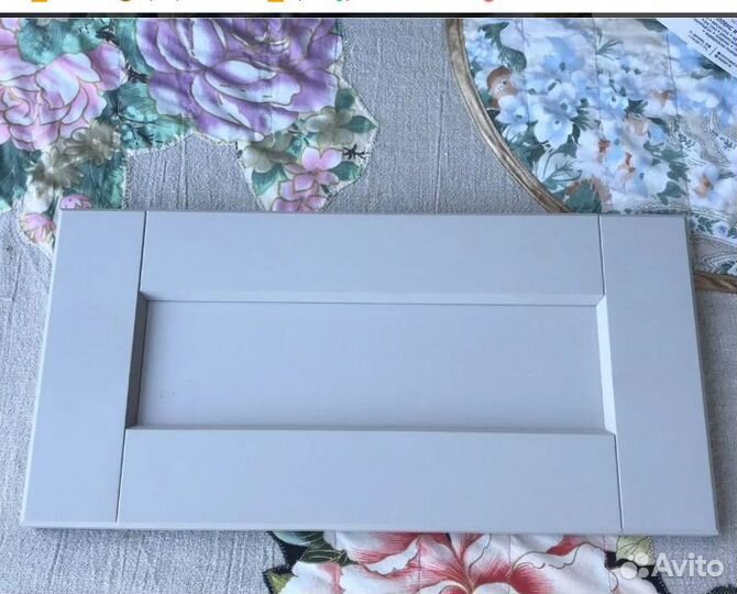 Лерхюттан Фронтальная панель ящика, светло-серый