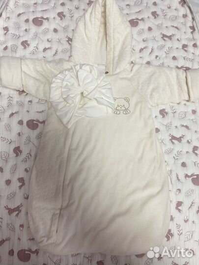 Конверт на выписку для девочки осень