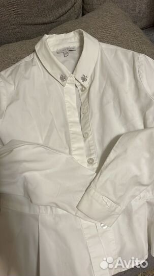 Блузка белая