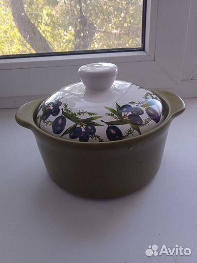Кастрюля керамическая