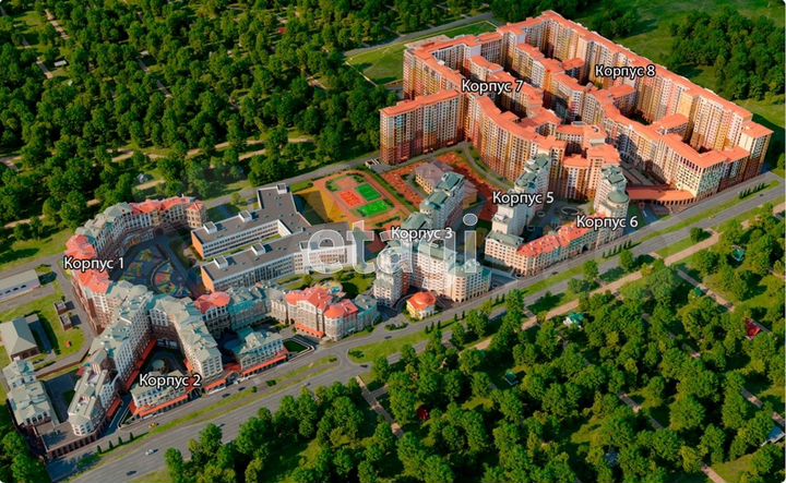 1-к. квартира, 36,8 м², 13/18 эт.