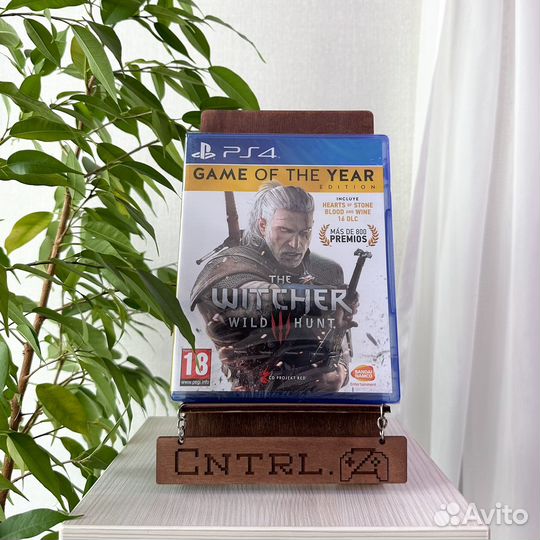 Новый Ведьмак 3 Издание Игра Года PS4/PS5 Диск