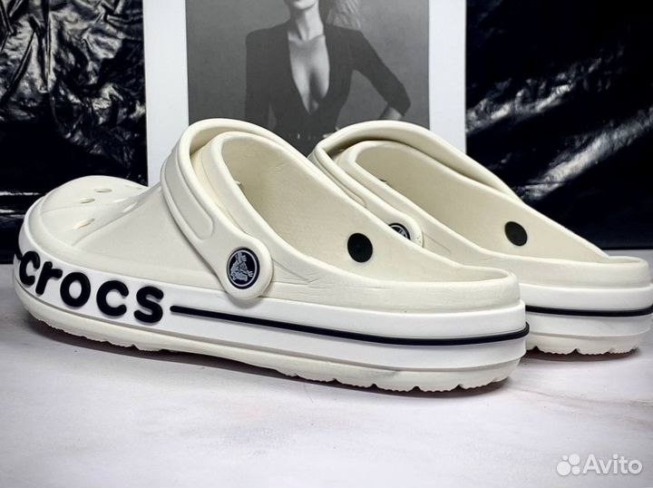 Crocs сабо 38-39 размер белые