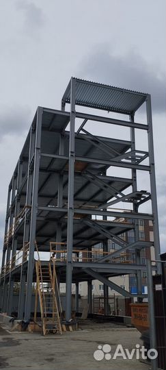 Монтаж металлоконструкций, сэндвич панелей