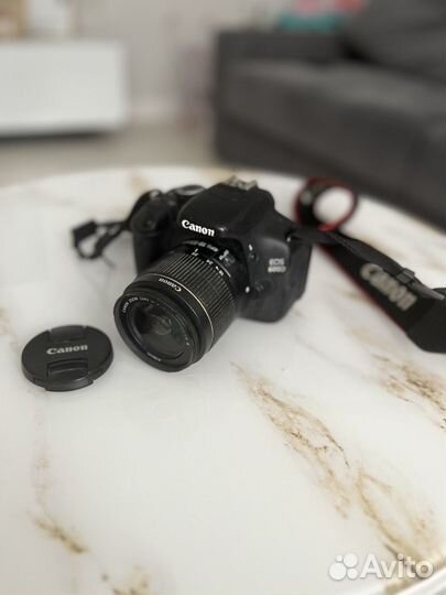 Зеркальный фотоаппарат canon 600d