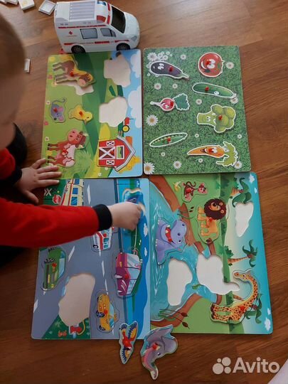 Деревянные пазлы