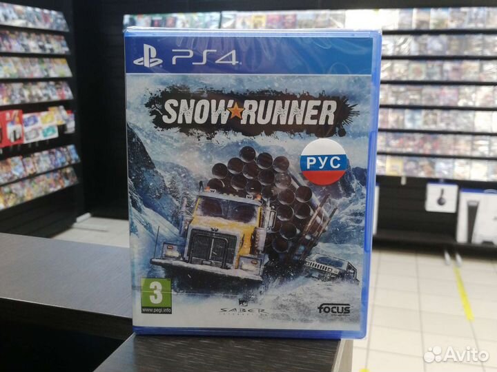 SnowRunner PS4, русская версия