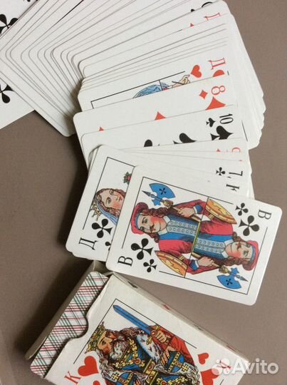 Карты игральные атласные СССР