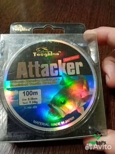 Леска рыболовная Toughlon Attacker 100m