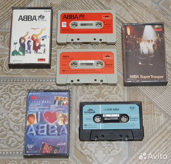 Аудиокассеты фирменные мс