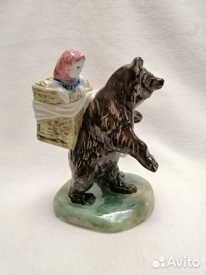 Статуэтка Маша и медведь. Конаково,зик