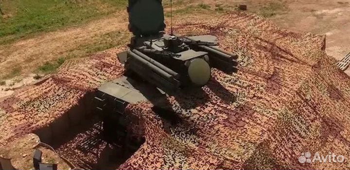 Маскировочная сеть (комплект) мкт-2П (Поле) 12*18м