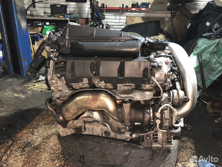 Двигатель M278 4.7 л Mercedes W222 X166