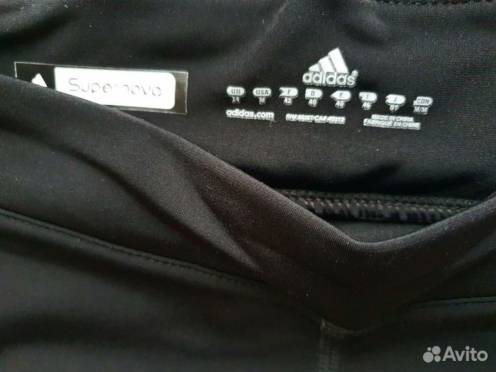 Женские леггинсы тайтсы Adidas climawarm