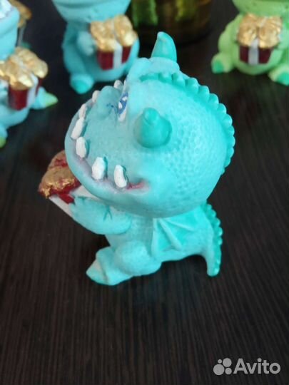 Мыло ручной работы Дракоша символ 2024 года