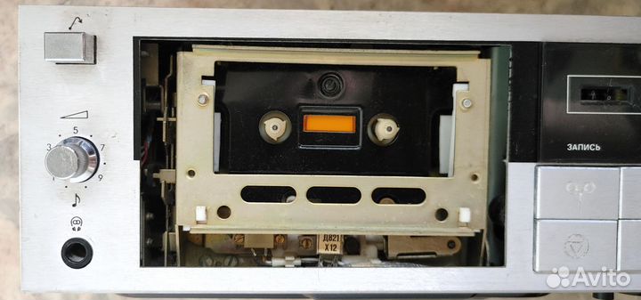 Дека кассетная Яуза мп - 221 - 1С под пломбами